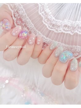 ファラウェイネイル(Faraway nail)/ゆめかわネイル☆