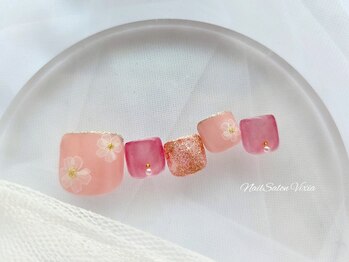 ネイルサロン ヴィクシア(Nail Salon VIXIA)/フット定額8500円コース