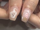 ケーキねらういぬ