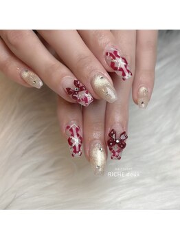 リッシュ ドゥ(RICHE deux)/冬の定番♪ボルドーチェック