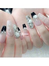 クイーンズビューティーサロン 新宿本店(Queen's beauty salon)/チップ長さ出し10本やり放題