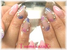 ツメカザリ(TsumekazaRi)/★ピンク ＆ フラワー★