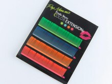 まつげアンドネイル ディアマンローズ(DIAMANT ROSE)/ネオンカラーエクステ追加20本