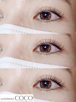 アイラッシュテリアココ(eyelashterior COCO)/地まつ毛派には...