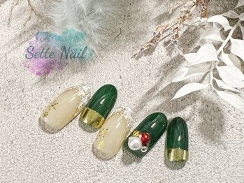 セッテネイル(Sette Nail)/X‘masキャンペーンデザイン