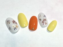 リーブルーム/押し花風ネイル