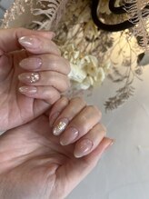 セリーンネイル(Serene Nail)/ワンカラー＋アート単品¥8200円