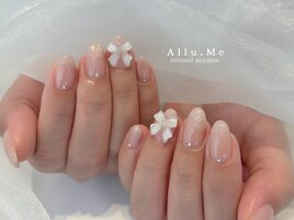 リボンネイル(staff:mai)