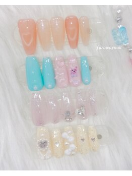 ファラウェイネイル(Faraway nail)/NEW!4月分プッシュデザイン☆