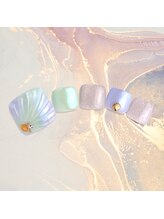 ネイルランド 海老名店/フットジェルデザインコース