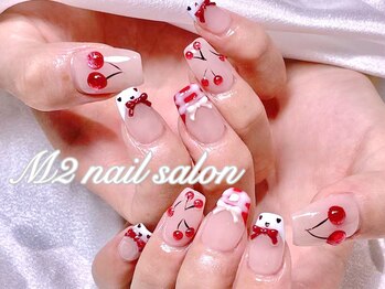 エムズ ネイルサロン(M2)/韓国風チェリーネイル
