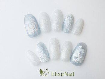 エリクサーネイル 渋谷(Elixir Nail)/定額aシンプル/クーポン使用