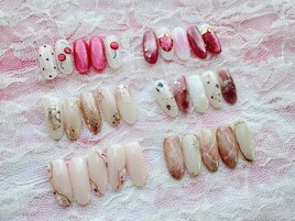 春ネイル　定額コース