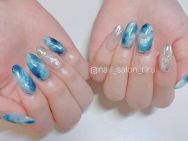 大理石風マーブルニュアンス♪
