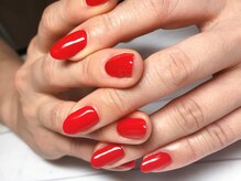 ビューティトリップ(Beauty TRIP)/魅せる指先　　レッドネイル