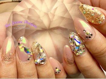 アン ジョーヌドラゴ/【ロングネイル】キラキラネイル