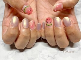 クリアベース・フルーツネイル