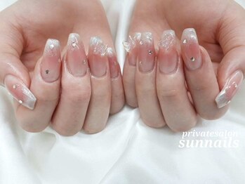 サンネイルズ(sun nails)/6本アート
