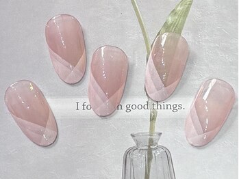 エスティネイル(St.Nail)の写真/シンプルだからこそ技術が光る！仕上がり重視の方オススメ☆2色まで選べるワンカラ―￥4500～無料補強付◎