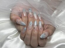 シリウス(SIRIUS)/水色ネイル