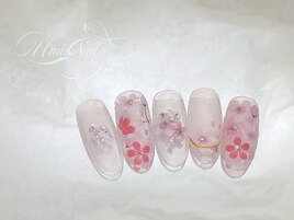 桜ネイルor春ネイル