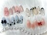 【new】ガーリー◎リボンネイル♪6500円～【パーツ付でオススメ】
