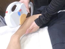 気になる箇所もしっかり脱毛！