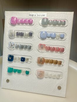 フットネイル/ニュアンス/夏