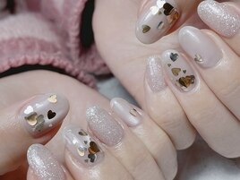 バレンタイン　ハート　ホロ