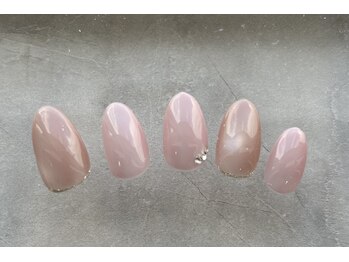 シエルネイルスタジオ 新宮店(Ciel nail studio)/定額★上品シンプル】No.3