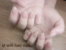 アット ウィル ヘアー ネイル(at will hair nail)/ワンカラー