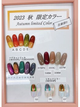 ダブルネイル(Double Nail)/★秋限定カラー入荷！！★