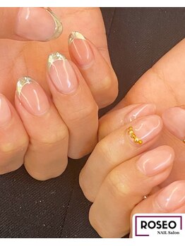 ネイルサロン ロゼオ(Nail salon Roseo)/定額Nail ¥6990~/長さ出し+¥3300