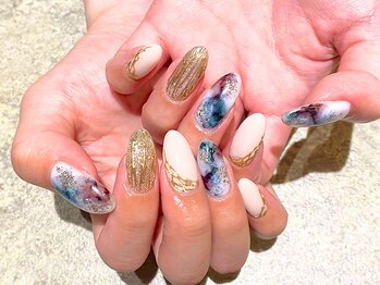 ラウンジ渋谷 本店(RounGe SHIBUYA)/【ジェルネイル×ニュアンス】