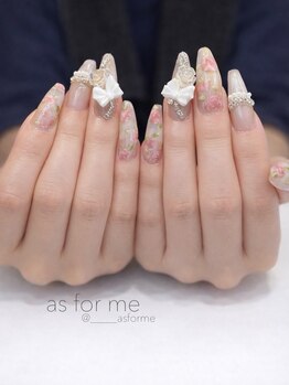 アズ フォー ミー(as for me)/ローズネイル