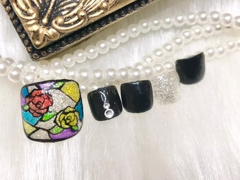 ネイルズガッシュ 武蔵小山店(NAILsGUSH)/*ステンドグラスネイル*