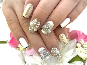 ディーネイル 四条烏丸(D-nail)/【山田】蝶々×埋めつくし☆