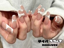 ネイルマフィア 原宿(NAIL MAFIA)/ガーリー/バレリーナ/リボン