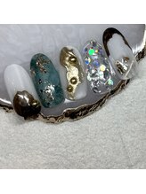 ネイルクイーン(Nail Queen)/ニュアンスネイル¥9000♪