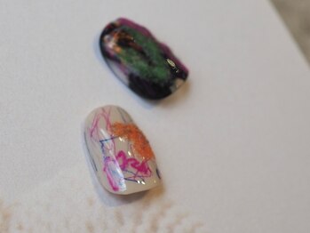 ファンクションネイルズ 表参道 原宿(FUNCTION NAILS)/ボアネイル