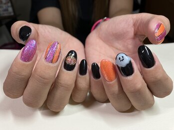 アルシエロ(al cielo)/ハロウィンネイル