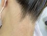 【襟足美人】襟足WAX ￥4,000