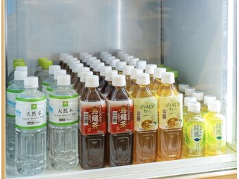 セレスティークスパ(Celestique Spa)/お飲み物も各種飲み放題です!