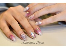 ネイルサロンアンドスクール ディオネ(Dione)/2色グラデーション