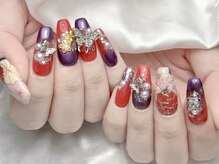 オーラムネイル(Aurum Nail ）)/成人式ネイル