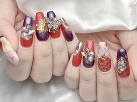 成人式ネイル