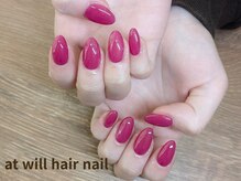 アット ウィル ヘアー ネイル(at will hair nail)/ワンカラー