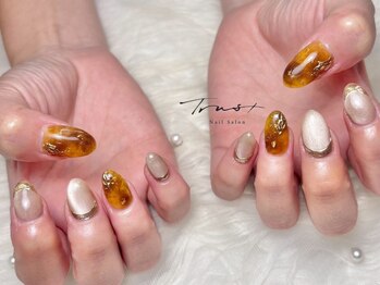トラストネイル 垂水(TRUST NAIL)/べっ甲ネイル