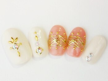 ネイルサロン ドレリッチ 大宮店(drerich)/ネイティヴラインシール