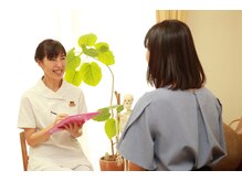 お客様ひとりひとりに寄り添い、丁寧にカウンセリング♪